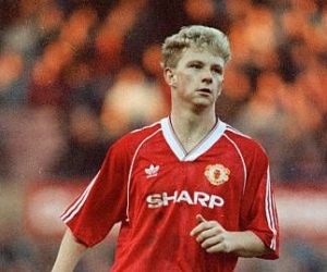 Do you remember Mark Robins as a Manchester United striker?